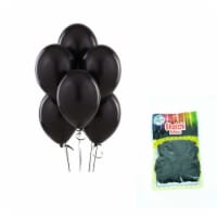 100 Latex Quality Balloons Black Birthday Wedding Halloween Party Decorations Plain