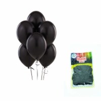 100 Latex Quality Balloons Black Birthday Wedding Halloween Party Decorations Plain