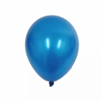 10 pcs 12  Metallic Blue Colour Latex balloons birthday party celebrations Plain