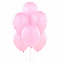 25 X 12  Latex High Quality Air/Helium Light Pink Ballons birthday Party Decor Plain