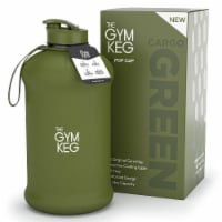 THE GYM KEG 1 Gallon Yellow-Pink Gradient Water Bottle