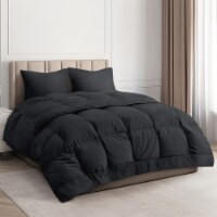 CGK Unlimited Goose Down Alternative Comforter - Full - Black
