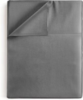 CGK Linens Single Flat Sheet/Top Sheet Microfiber - Twin - Dark Grey