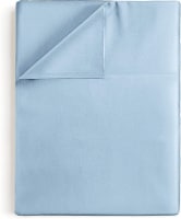 CGK Linens Single Flat Sheet/Top Sheet Double Brushed Microfiber - Twin - Light Blue