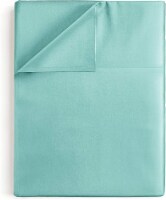 CGK Linens Single Flat Sheet/Top Sheet Microfiber - California King - Spa Blue