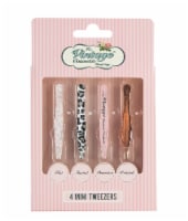 The Vintage Cosmetic Company Mini Tweezer Set Perspective: Main