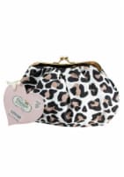 The Vintage® Cosmetic Company Leopard Print Clutch Bag Perspective: Main