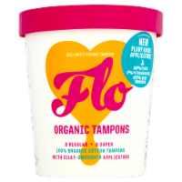 FLO Eco-Applicator Organic Tampons