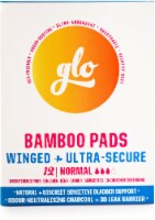 Glo Bamboo Incontinence Pads with Wings