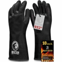 MOUNTAIN GRILLERS 18in Heat Resistant Gloves for Grill BBQ Fire Pit