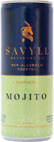 Savyll® Non-Alcoholic Mojito Flavored Sparkling Cocktail Perspective: Main