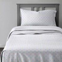 CGK Linens Kids 4 Piece Microfiber Sheet Set - Twin - Multicolor Polka Dots
