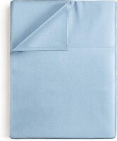 CGK Linens Single Cotton Flat Sheet/Top Sheet 400 Thread Count - King - Light Blue