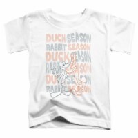 Looney Tunes Duck Season Rabbit Season Short Sleeve Juvenile Tee / T-Shirt Perspective: Main