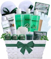 Spearmint Eucalyptus XL Bath & Body Spa Gift Basket. Moisturizing, Relaxing & Pampering Bath