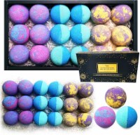 Bath Bombs Gift Set for Women & Men! Essential Oil Healing Bath Bombs Gift Box