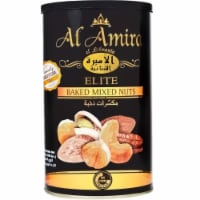 Al Amira ELITE Baked Mixed Nuts Made in Lebanon 15.87 Ounces (450 Grams)