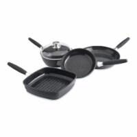 BergHOFF Cast Aluminum Cookware Set - Black