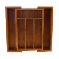 BergHOFF Cook & Co. Bamboo 6-Slot Expanding Flatware Organizer