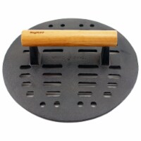 BergHOFF Cast Iron Slotted Steak Press - Black