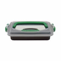 BergHOFF Perfect Slice Covered Cake Pan with Tool - Gray