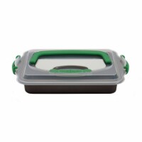 BergHOFF Perfect Slice Covered Cake Pan with Tool - Gray