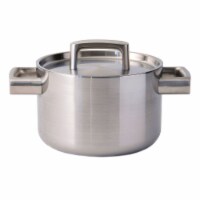 BergHOFF 7-Inch Stainless Steel Covered Casserole Dish - Silver