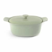 BergHOFF Ron Cast Iron Oval Covered Casserole - Green