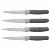 BergHOFF Leo Stainless Steel Steak Knives - 4 Pack - Gray