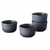 BergHOFF Gem Stoneware Medium Ramekins - 4 Pack - Gray