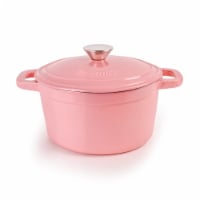 BergHOFF Neo Cast Iron Round Stockpot Dish - Pink Perspective: Main