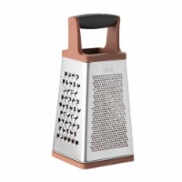 BergHOFF 4-Sided Box Grater - Pink/Gray