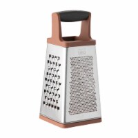 BergHOFF 4-Sided Box Grater - Pink/Gray