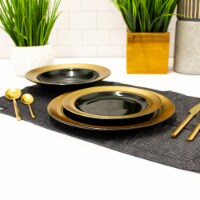 BergHOFF Gem Plate Set - Black/Gold