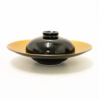 BergHOFF Deep Presentation Plate & Bowl Set - Black/Gold