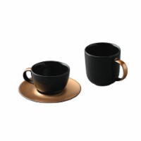 BergHOFF Gem Coffee and Tea Set - Black/Gold