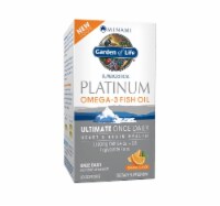 Garden of Life Orange Flavor Platinum Omega-3 Fish Oil Perspective: Main