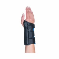 Ossur Exoform Black Aluminum / Plastic Hook and Loop Strap Wrist Brace for Right Hand 507073