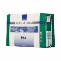 Abena Abri-Form Comfort M4 Adult Incontinence Brief M Heavy Absorbency Contoured, 4163, 14 Ct