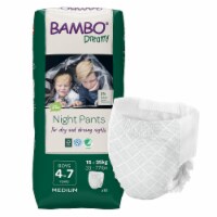 Bambo Dreamy Night Pants, Pull-On Training Pants, Size Medium, Boys 4 to 7 Years, 10 Ct