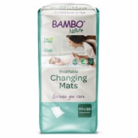Bambo Nature Changing Table Pad 23.6 X 23.6 Inch 10 ct