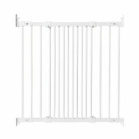 Scandinavian Pet FlexiFit Metal Adjustable 42 Inch Wall Mount Safety Gate, White