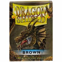 Dragon Shield Brown 100 Standard Size Card Sleeves