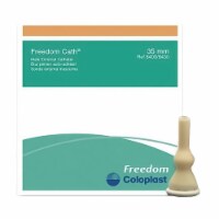 Freedom Cath Disposable Latex One Piece Male External Catheter 35 mm 100 per Box