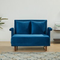 Boston Convertible Chair: Modern Sleeper Chair for Small Spaces | Multi-Purpose, Robust Wood