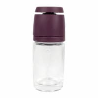 CrushGrind Vaasa Clear Spice Mill Grinder Patented Ceramic Mechanism Kampot 13cm