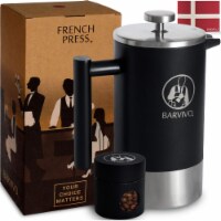 BARVIVO Professional French Press Coffee Maker & Tea Maker - 34oz/1000ml .