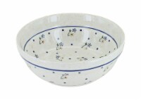 Blue Rose Polish Pottery Country Meadow Cereal/Soup Bowl