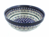 Blue Rose Polish Pottery Daisy Cereal/Soup Bowl