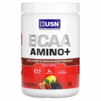 USN BCAA Amino+ Recovery & Endurance Powder Fruit Punch - 9.63 oz (273 g)